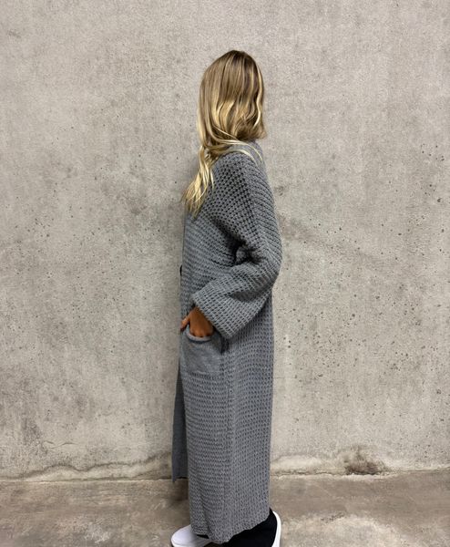 Hovedbilde Grå - Nova Lang Cardigan