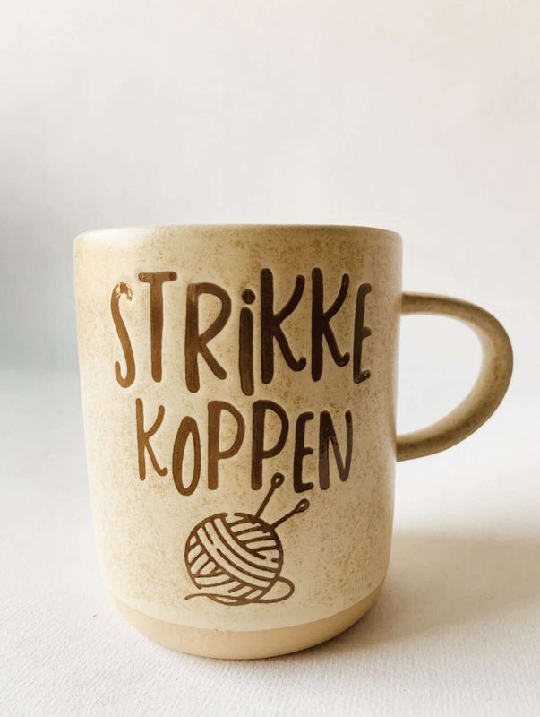 «Strikkekoppen» Krus
