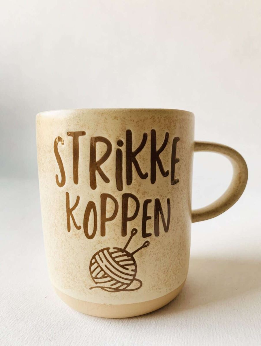 «Strikkekoppen» Krus