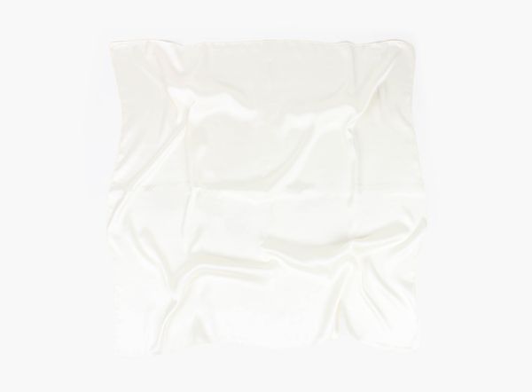 Hovedbilde Hvit - Ensfarget Skjerf 70 x ...