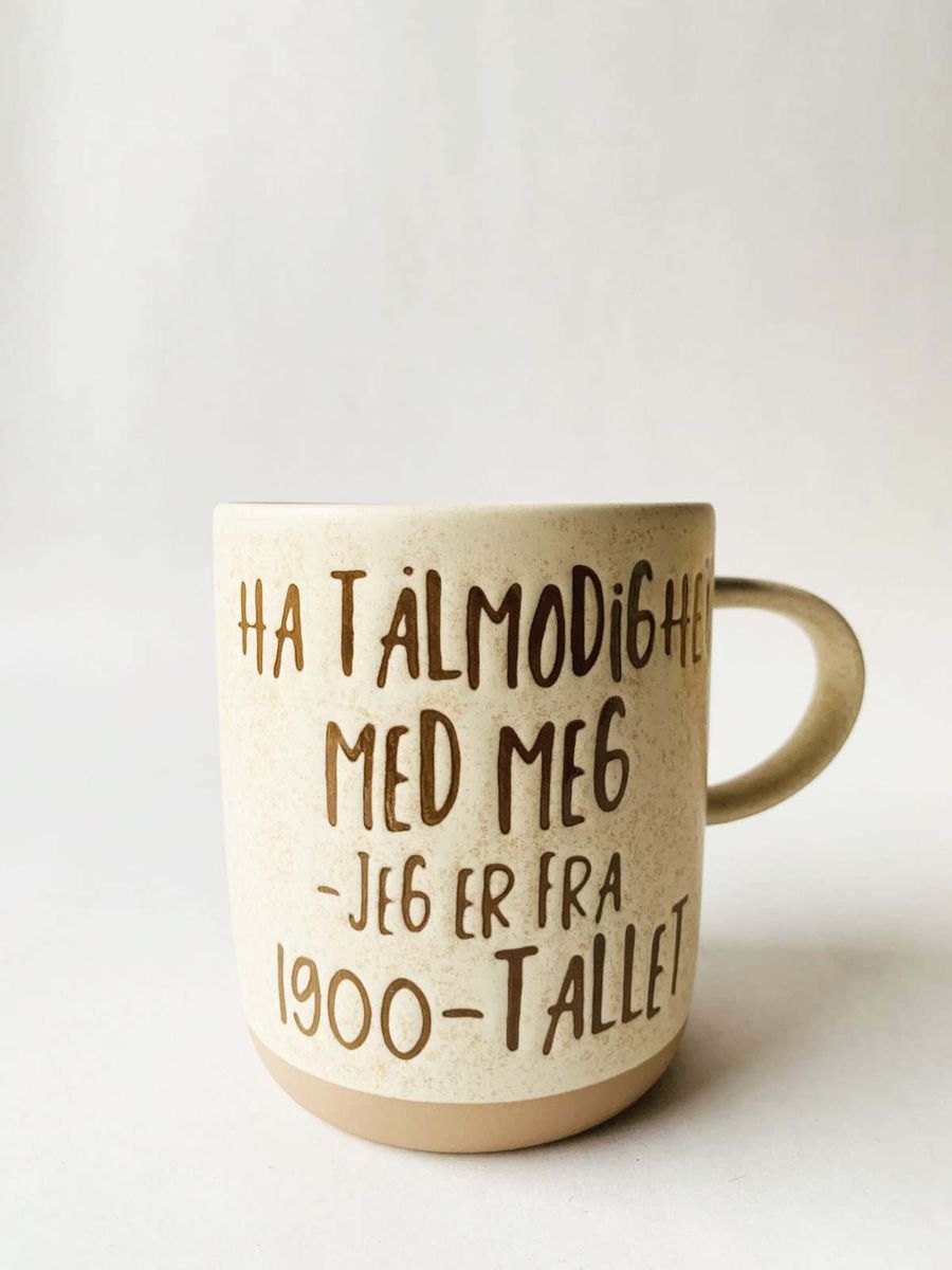 «Ha Tålmodighet Med Meg» Krus