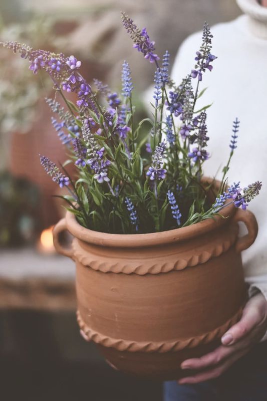 Lilla - Lavendel Kunstig