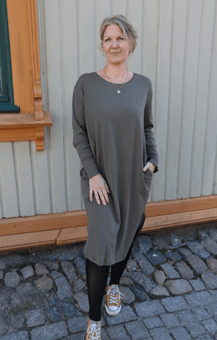 Hovedbilde Grønn - Sanne Bomulls Kjole
