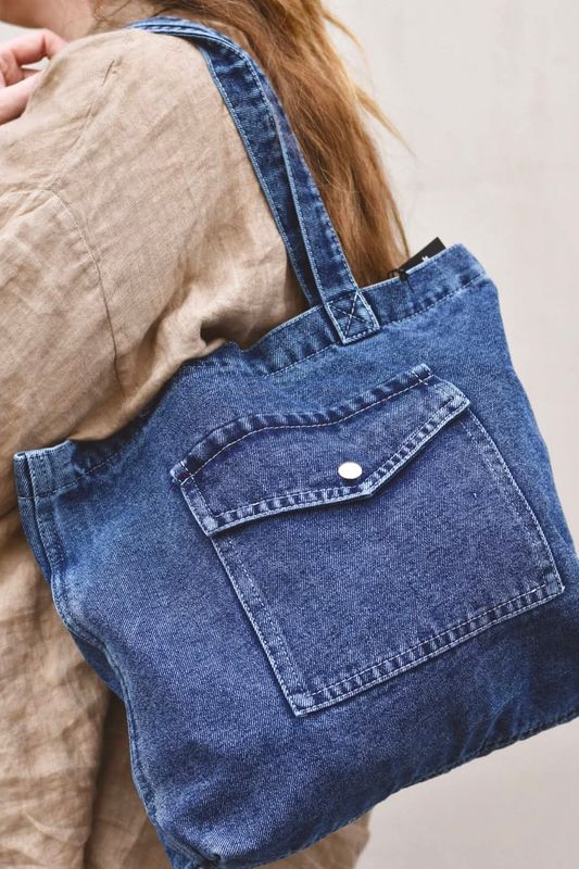 Dark denim - Halle Veske