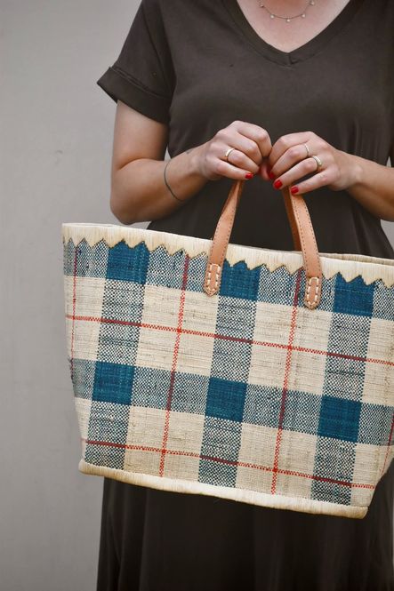 Hovedbilde Stor Raffia  Kurvveske