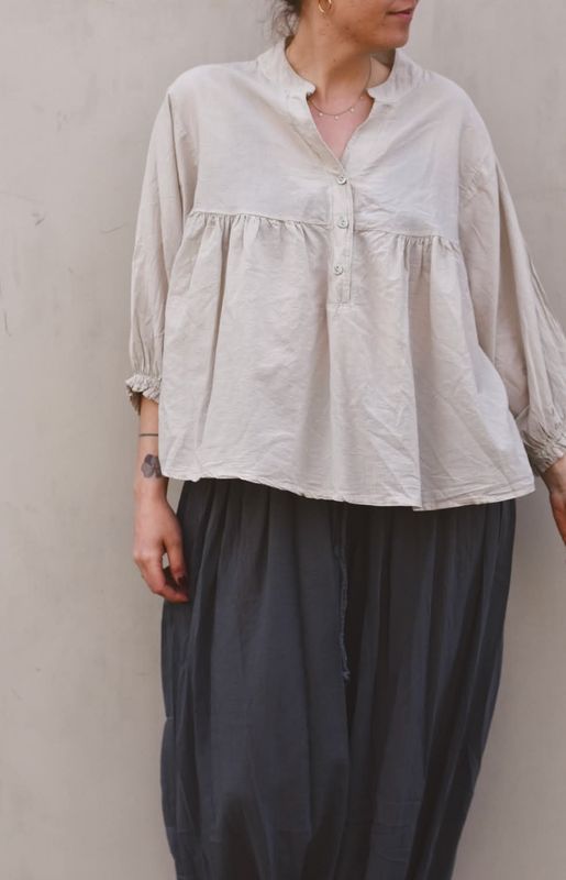 Taupe - Bohem Bluse