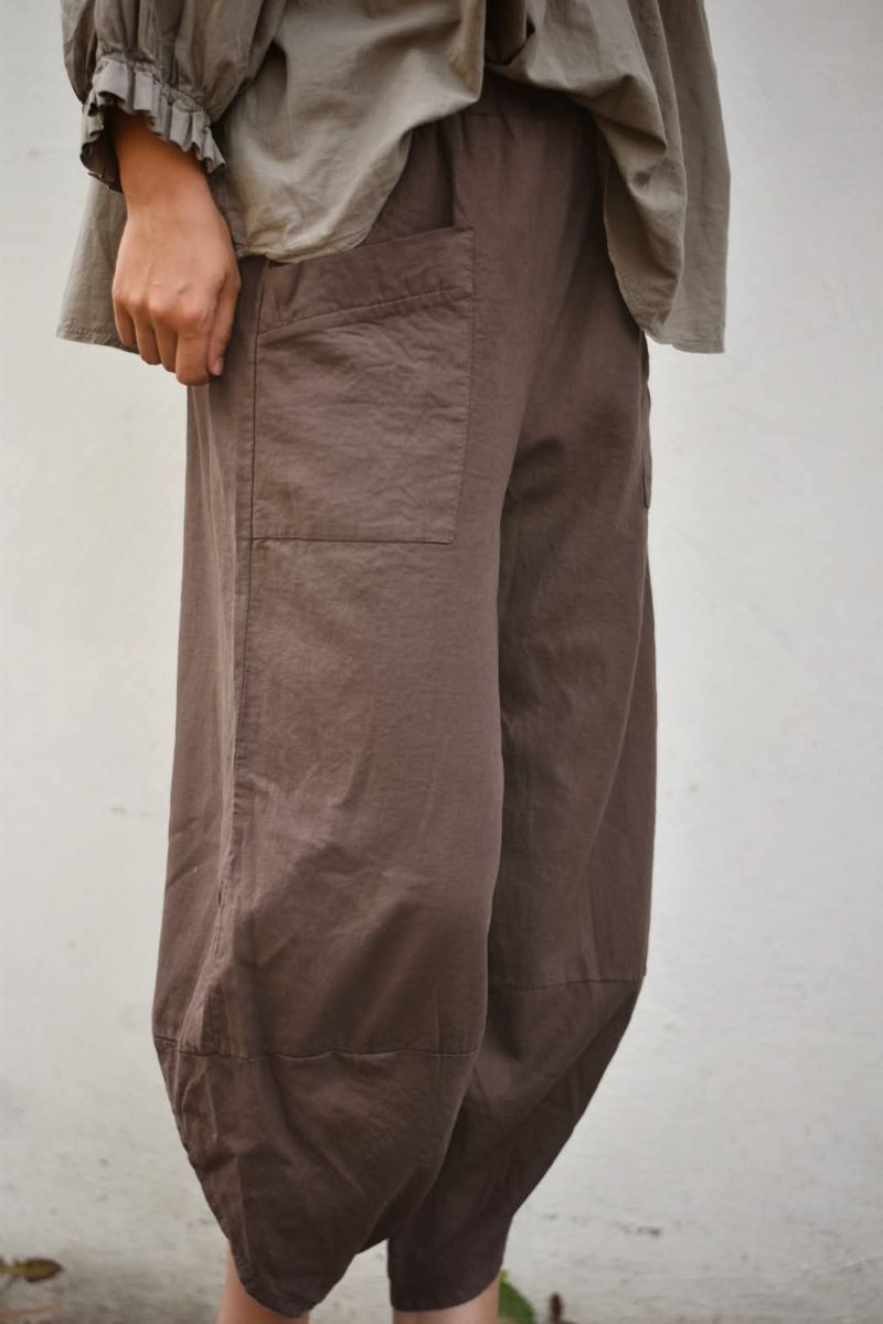 Brun - Sophie lin Bukse